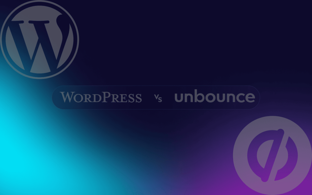 WordPress vs Unbounce